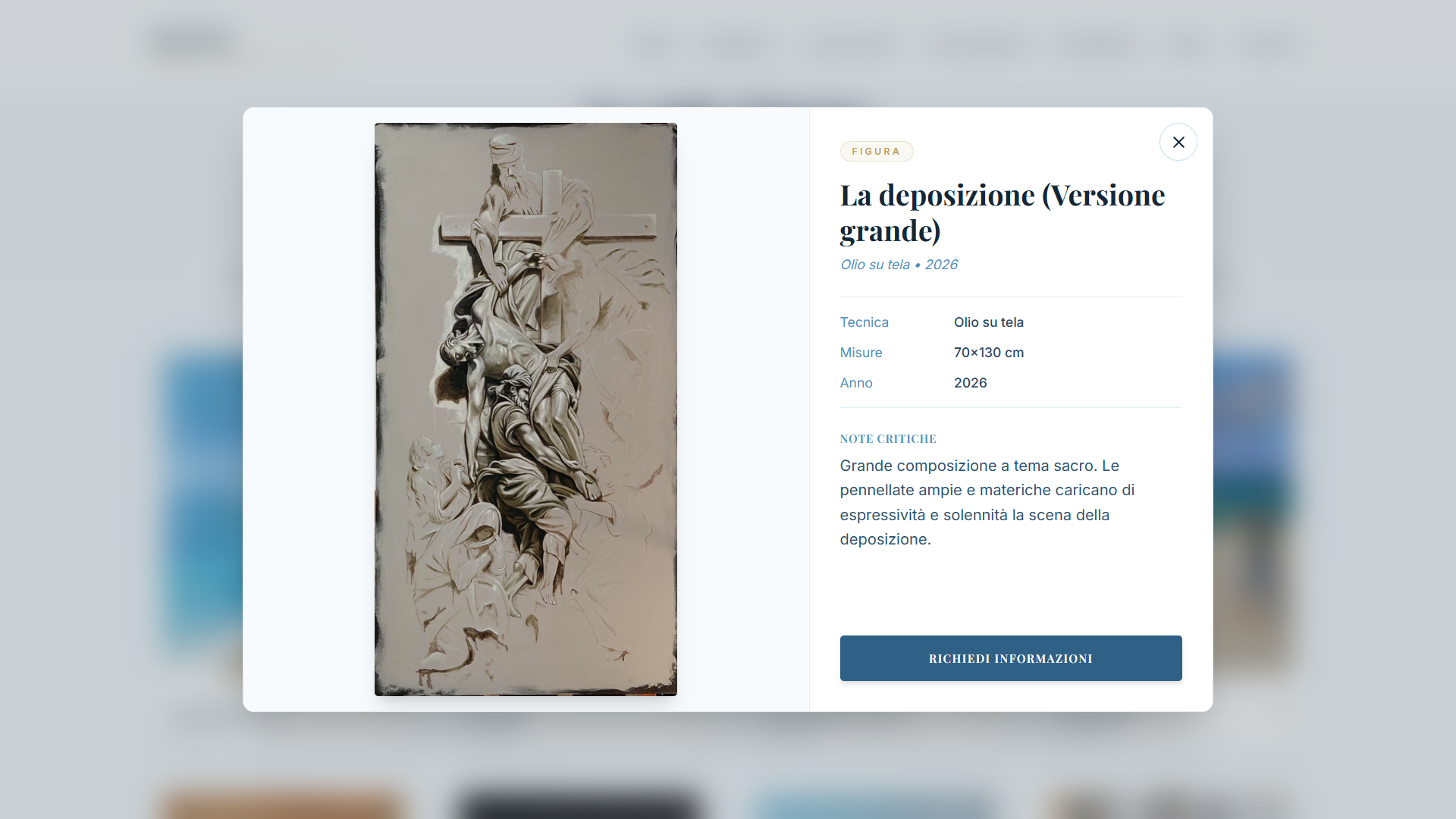 Sezione Mostre Personali e Collettive