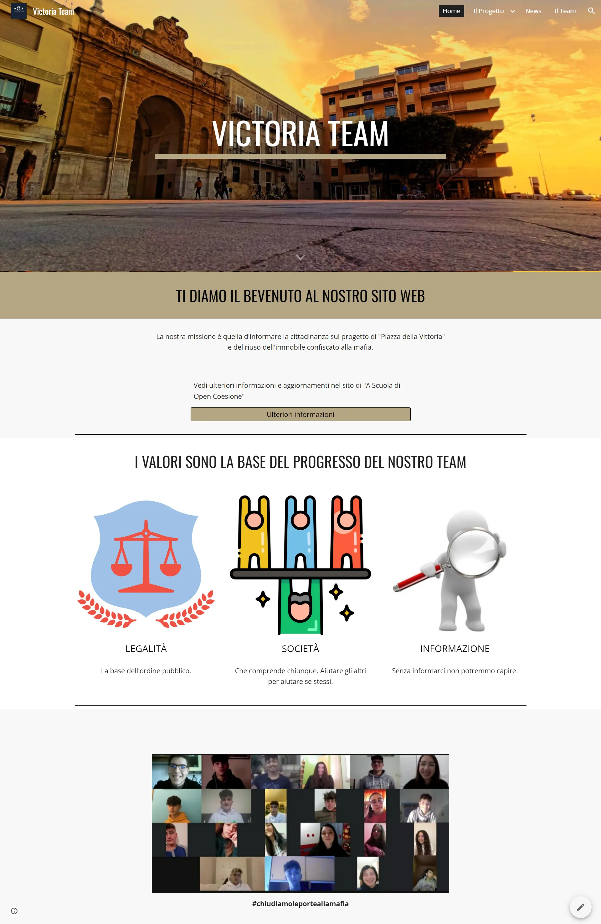 Homepage estesa